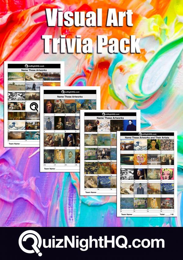 art artists trivia package picture round
