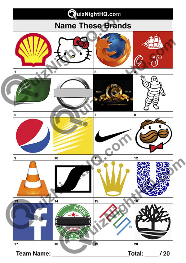 brand logos trivia picture round