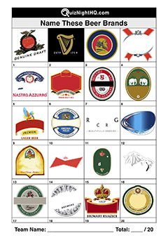 beer brand logos trivia picture round