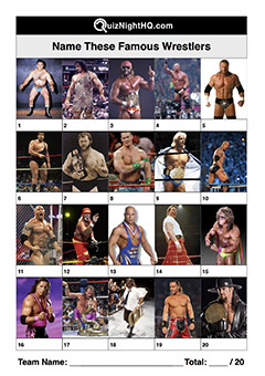 famous wrestlers trivia picture round