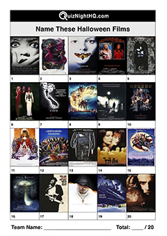 halloween movie posters scary film trivia picture quiz