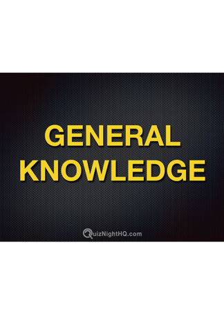 General Knowledge Trivia Round