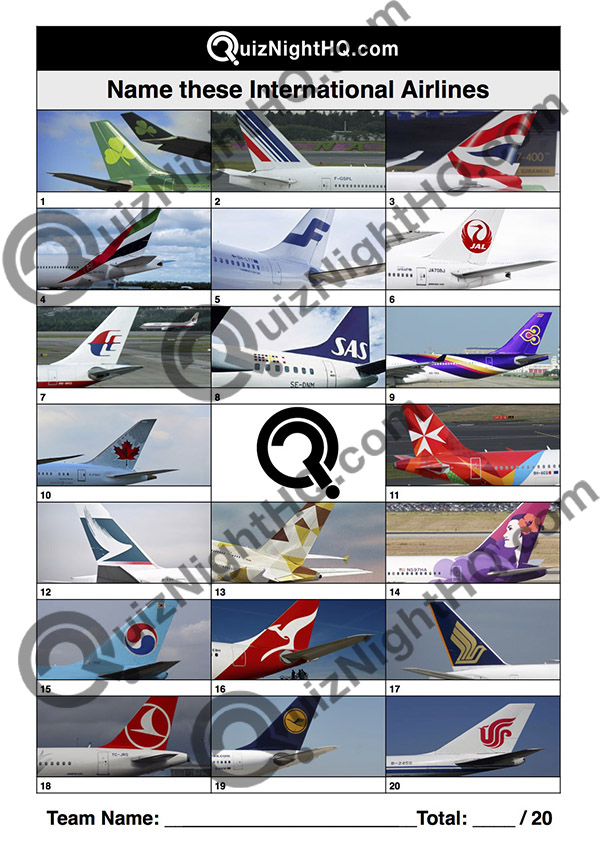 airline logo trivia picture round