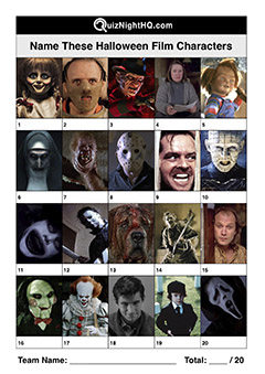 movie villain halloween films trivia picture round