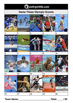 olympic games events trivia picture round