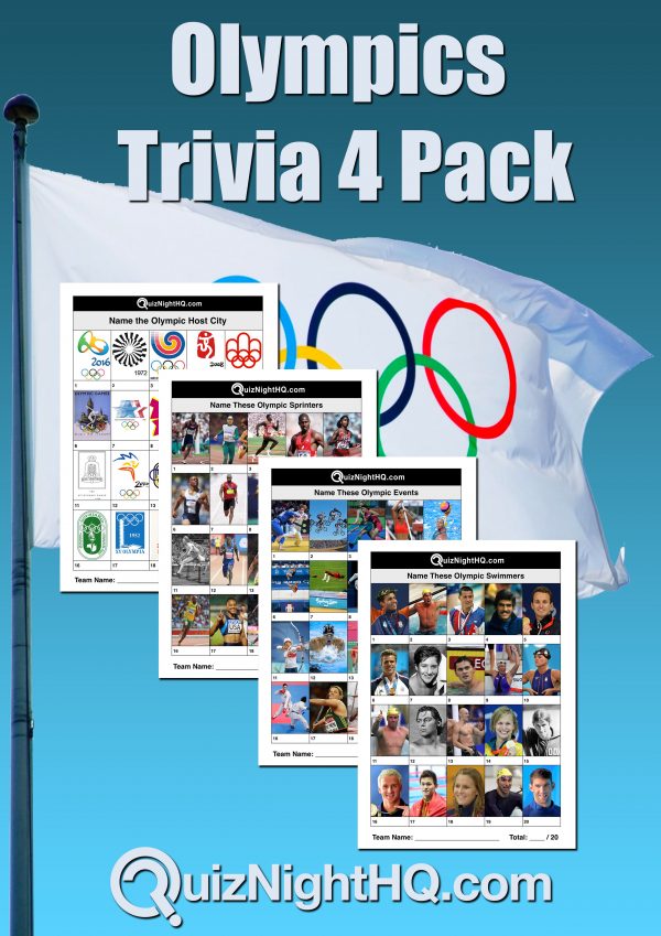 Olympics Trivia Package