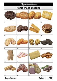 popular biscuits trivia quiz