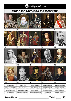 english royal match trivia picture round